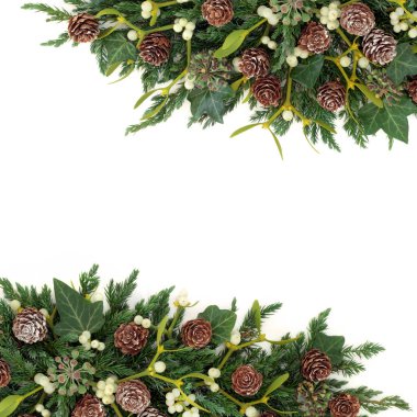 Kış arka plan sınırı