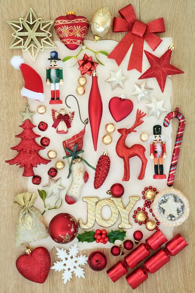 Christmas Decorations Collection — Stock Photo, Image