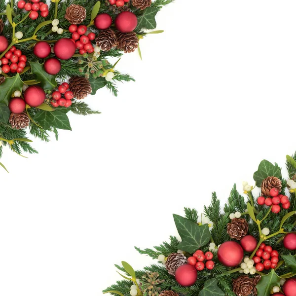 Noel şenlikli kenarlık