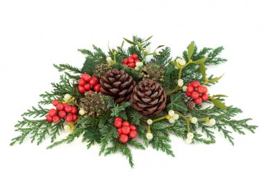 Noel çiçek dekorasyonu