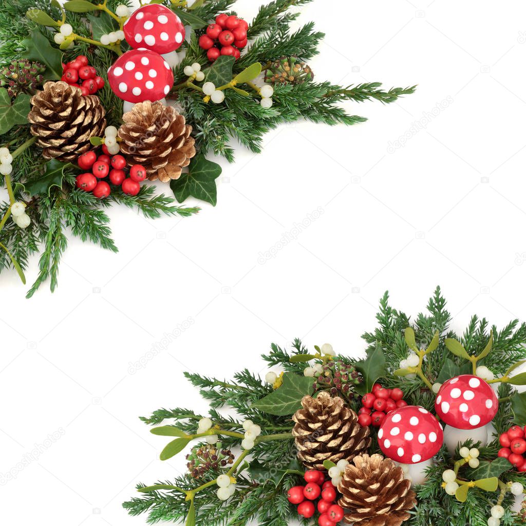 Christmas Fantasy Decorative Border