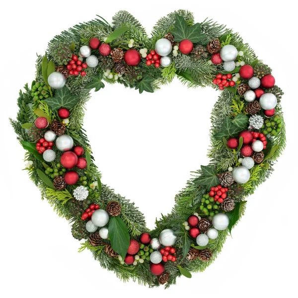 Christmas Wreath Decoration — Stock Photo, Image