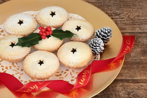 Delicious Christmas Mince Pies — Stock Photo, Image