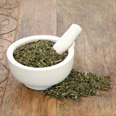 At kuyruğu yaprak Herb