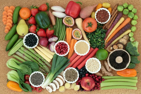 Superfood för en hälsosam kost — Stockfoto