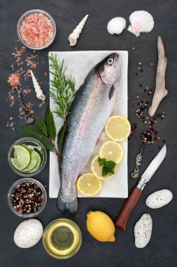 Gökkuşağı alabalığı sağlık gıda