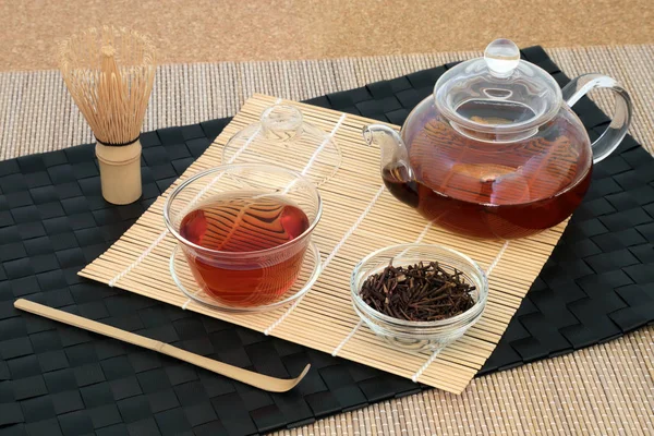 Zdrowe japoński Kuchika gałązka herbata — Zdjęcie stockowe