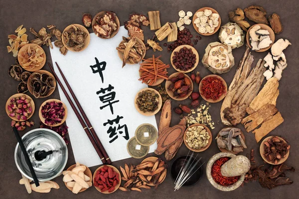 Kinesiska alternativ medicin — Stockfoto