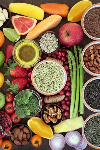 Comer bien para una buena salud — Foto de Stock