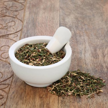 Mazı (bitki) yaprak Herb