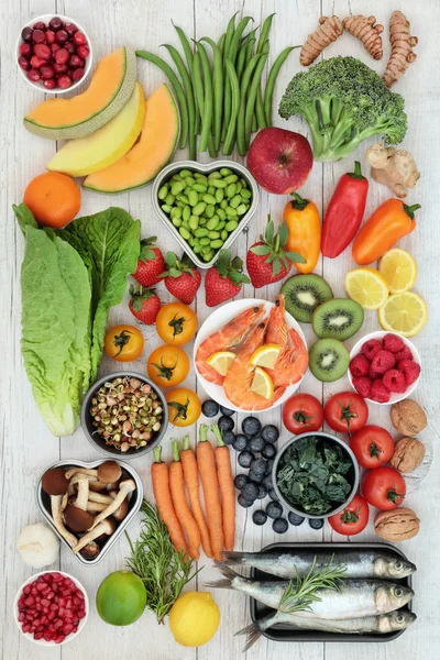 Здорова їжа харчування — стокове фото