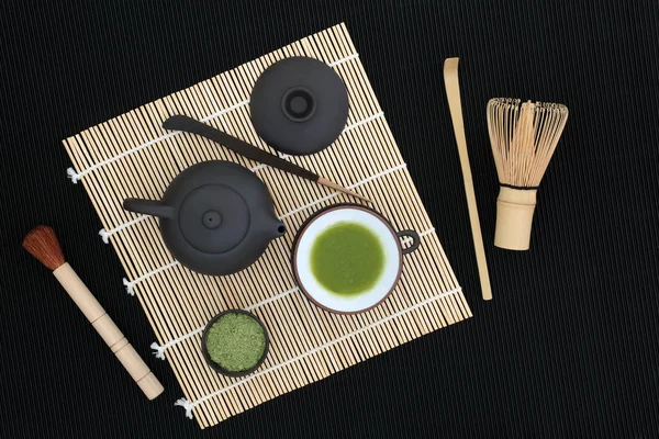 Japonský čaj Matcha — Stock fotografie