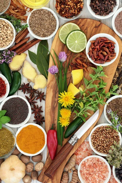 Spice and Herb Seasoning — Stock Photo, Image