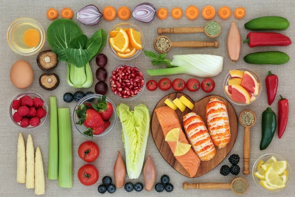 Health Food om gewicht te verliezen — Stockfoto