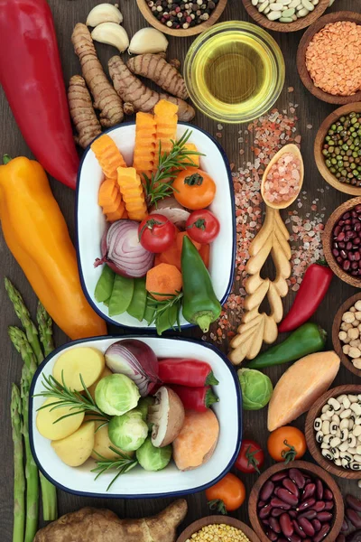 Potraviny pro zdravou výživu — Stock fotografie