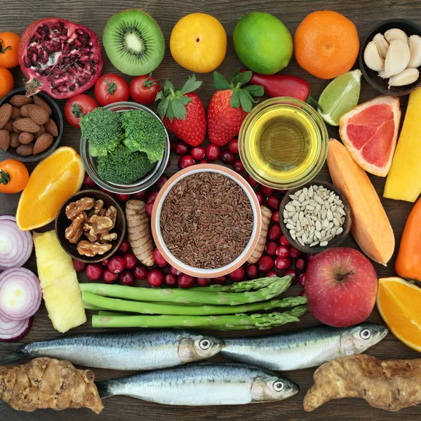 Comida estilo de vida saudável — Fotografia de Stock