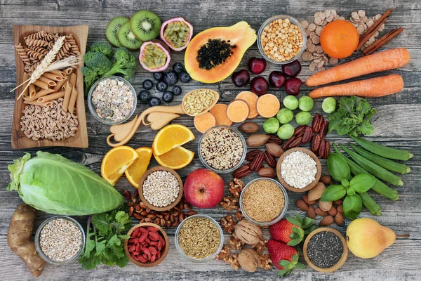 Vezelrijk dieet gezondheid van voedsel — Stockfoto