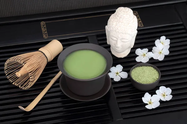 Chá verde matcha — Fotografia de Stock