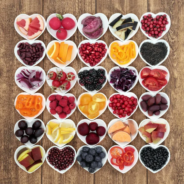 Anthocyanin Health Food Concept — Stockfoto