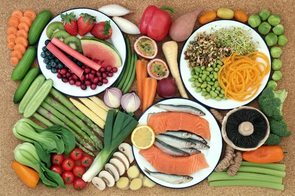 Здоровая пища для здорового питания — стоковое фото