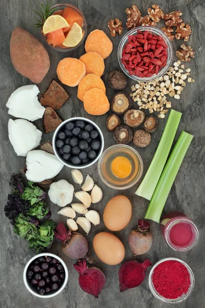 Health Food om Brain Power — Stockfoto