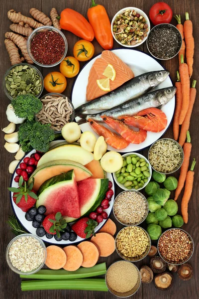 Grote Health Food Sampler — Stockfoto