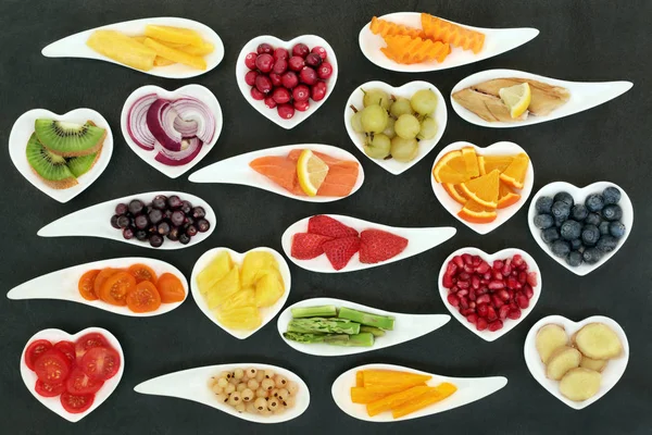 Hälsosamma Super livsmedel — Stockfoto