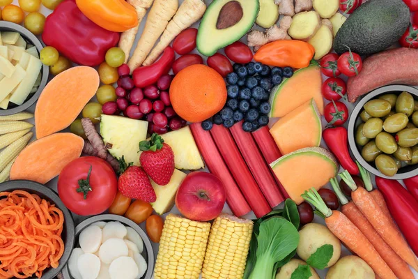 Gesunde Ernährung lindert Reizdarmsyndrom — Stockfoto