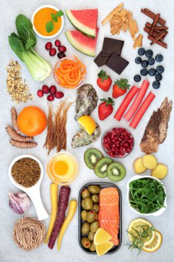 Sağlıklı Yaşam İçin Süper Gıda Koleksiyonu