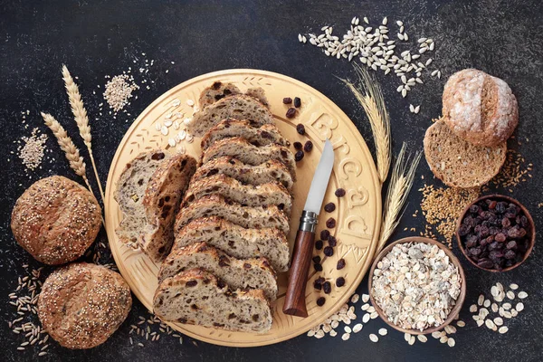 High Fibre Rye Bread Health Food — Stock Photo, Image