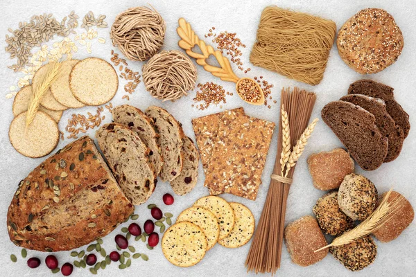 Healthy High Fibre Food Collection — Stock Photo, Image