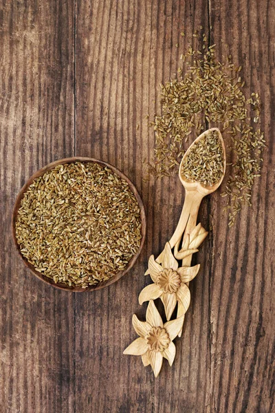 Freekeh Grain Health Food Bowl Daffodil Lovespoon Highly Nutritious High — Stock Photo, Image