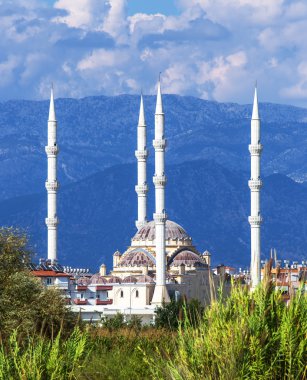 Mosque in Manavgat clipart