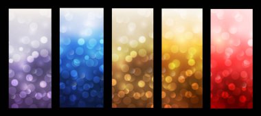 Bokeh yanıp sönen arka 
