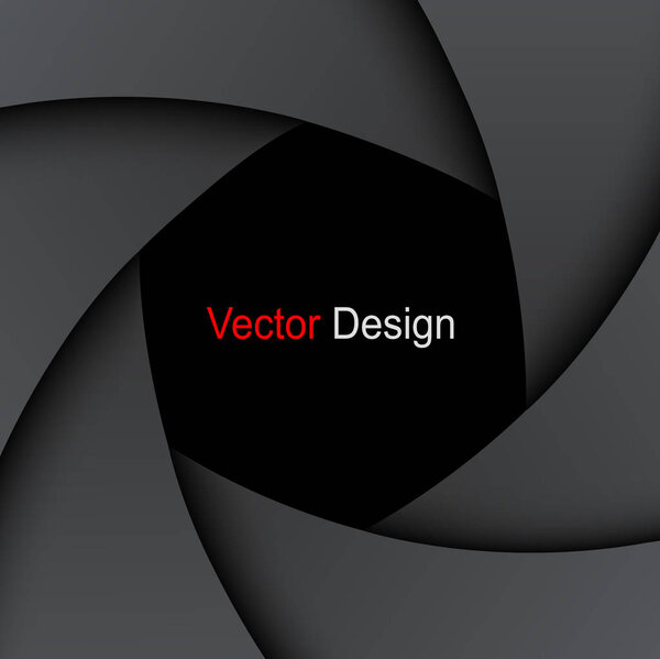 Background with lens shutter