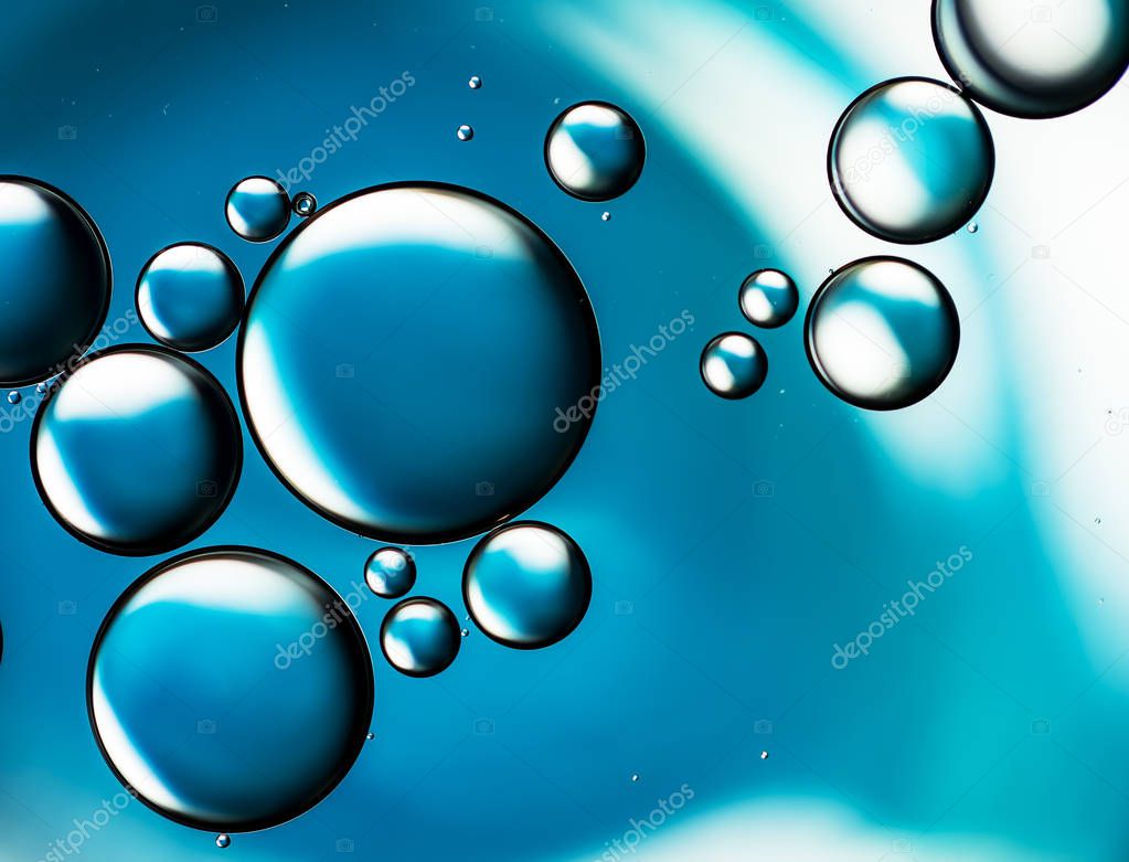 Water bubbles background