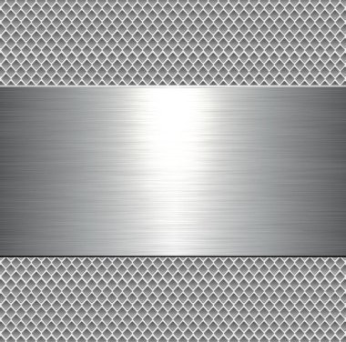 metal plaka arka plan