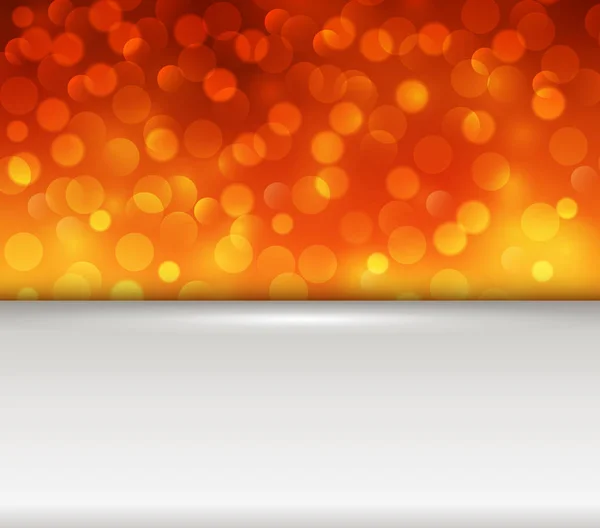 Orange lights background — Stock Vector