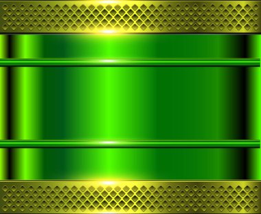 yeşil metalik renkli