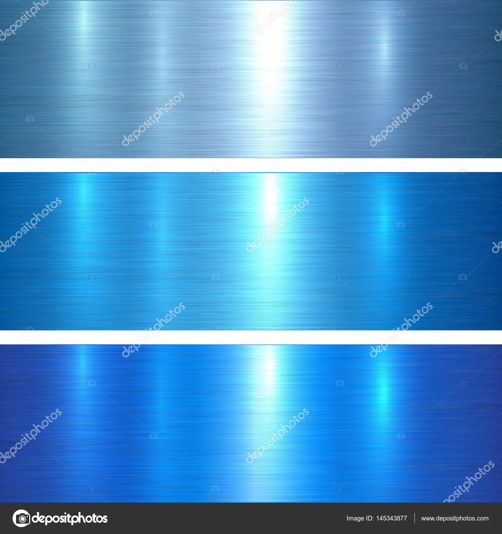 Blue metal background Vector Art Stock Images | Depositphotos