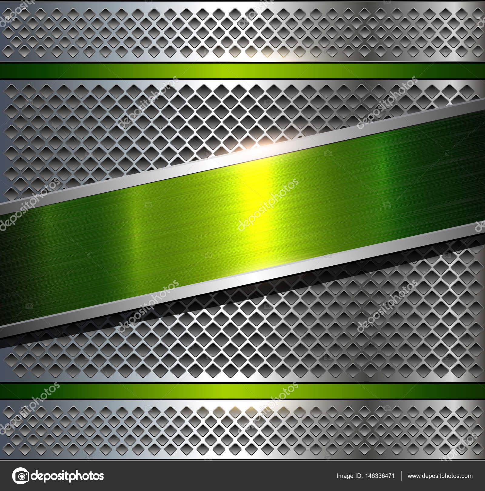 Background metallic silver green — Stock Vector © cobalt88 #146336471