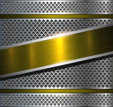 Arka plan Metalik altın