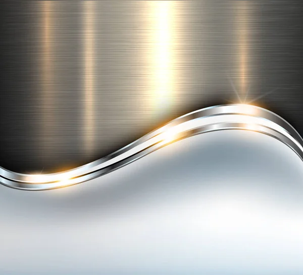 Eleganter metallischer Hintergrund — Stockvektor