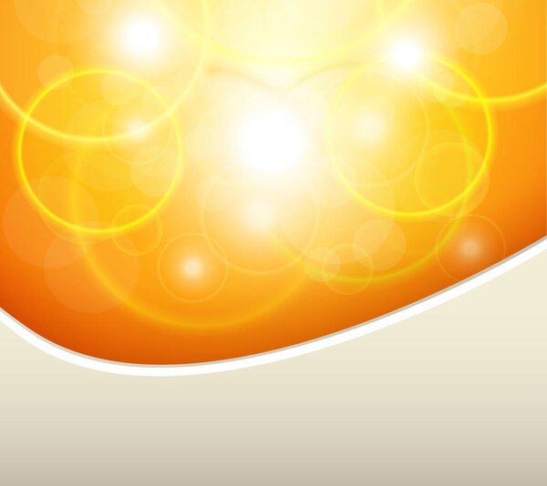 Оранжевый природный фон
