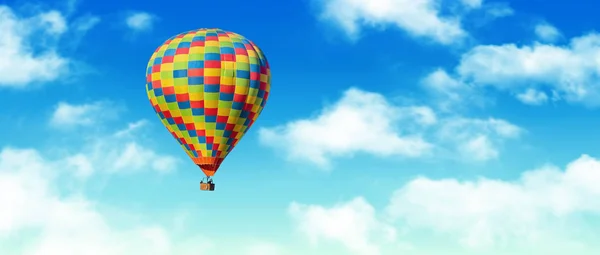 Balonu na ogrzane powietrze — Zdjęcie stockowe