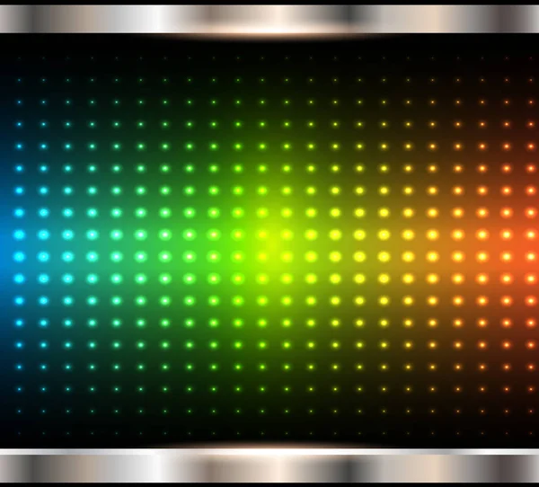 Abstracte achtergrond, patroon van de punten van de regenboog — Stockvector