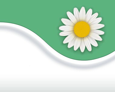 Green flower Background  clipart