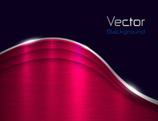 Bakgrunden rosa metallic — Stock vektor