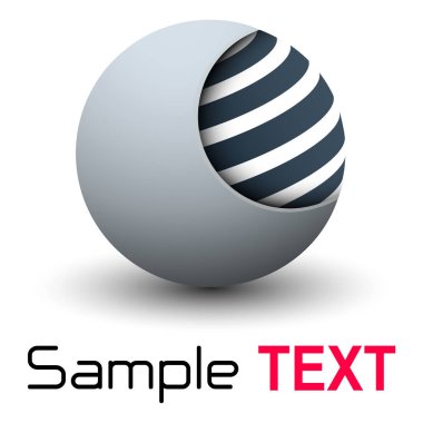 Logo iş 3d Küre