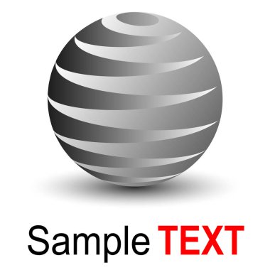 Logo iş 3d Küre